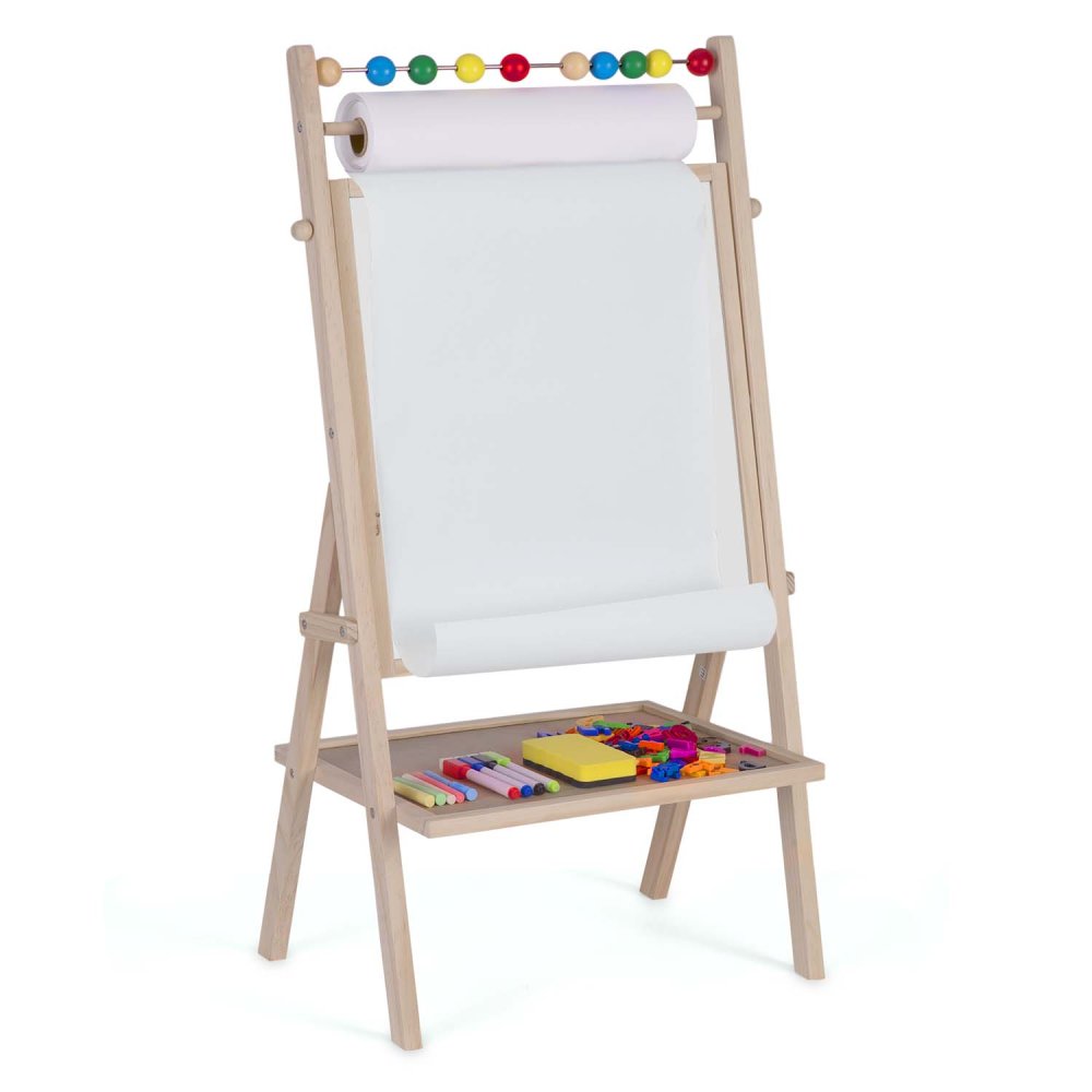 Ricokids Double-Sided Magnetic Art Easel for Kids with Accessories (0)