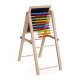Ricokids Foldable Double-Sided Kids Easel with Magnetic Whiteboard & Chalkboard