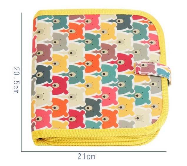 Whiteboard Drawing Book + Teddy Bear Chalk Pens (2)