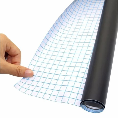 Self-Adhesive Chalkboard Sticker Roll 45x200 cm with Chalk, Black (2)