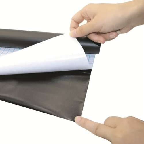 Self-Adhesive Chalkboard Sticker Roll 45x200 cm with Chalk, Black (3)