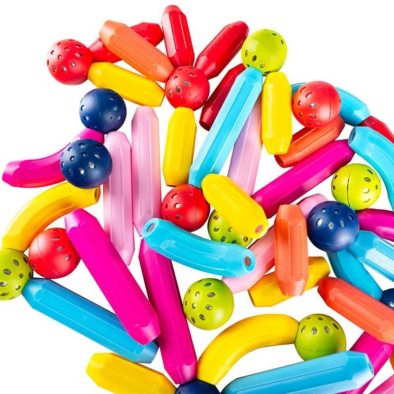 Large Magnetic Building Blocks 64-Piece Pro Set (0)