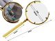 Large 6x Handheld Magnifying Glass for Reading and Hobbies, Gold