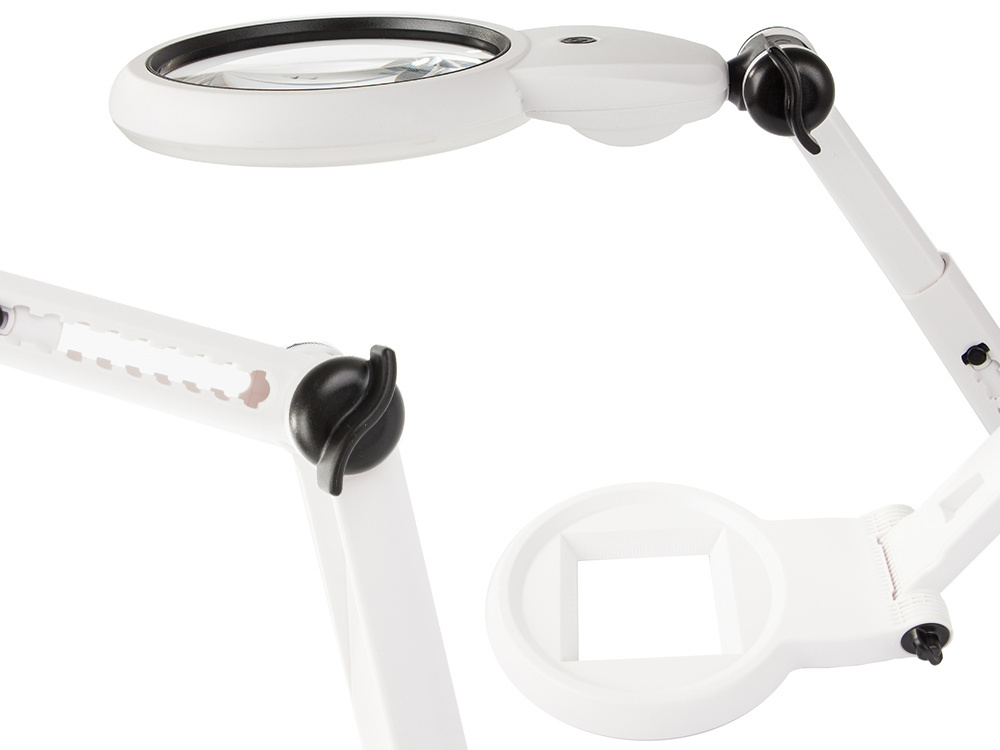 Desk Magnifier with Light 12x 8x 18 LED USB (2)