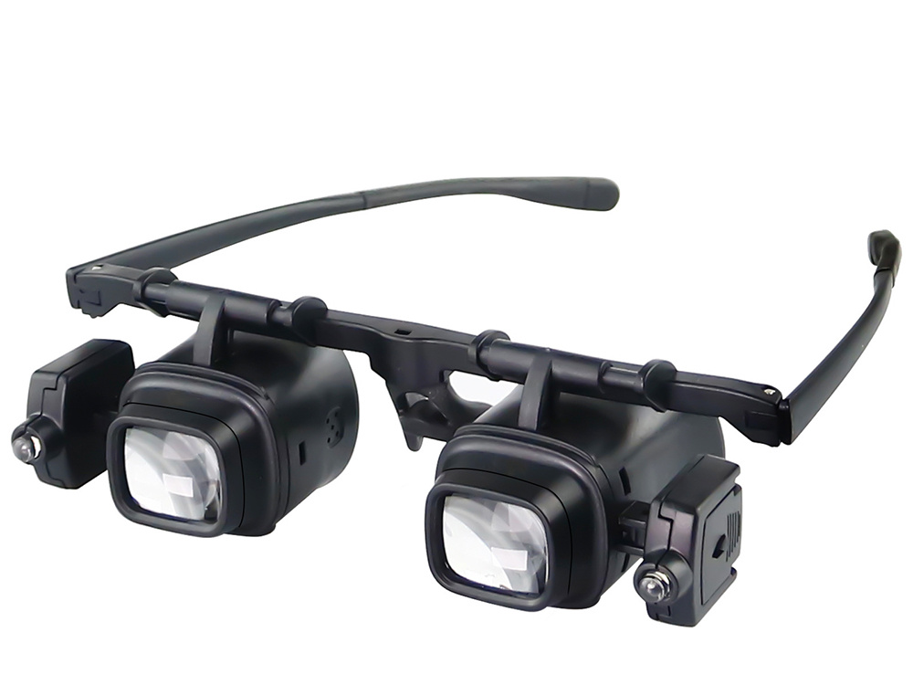 Head Magnifier Glasses with 2 LED Lights 2x 6x 8x 12x 24x (3)