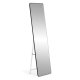 ModernHome Full-Length Floor Mirror with Narrow Frame, 148 cm, Black