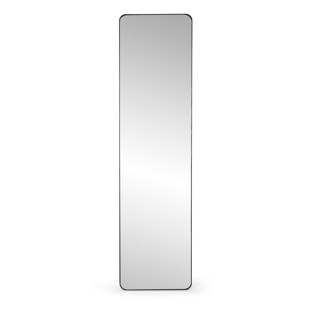 ModernHome Full-Length Floor Mirror with Narrow Frame, 148 cm, Black (3)