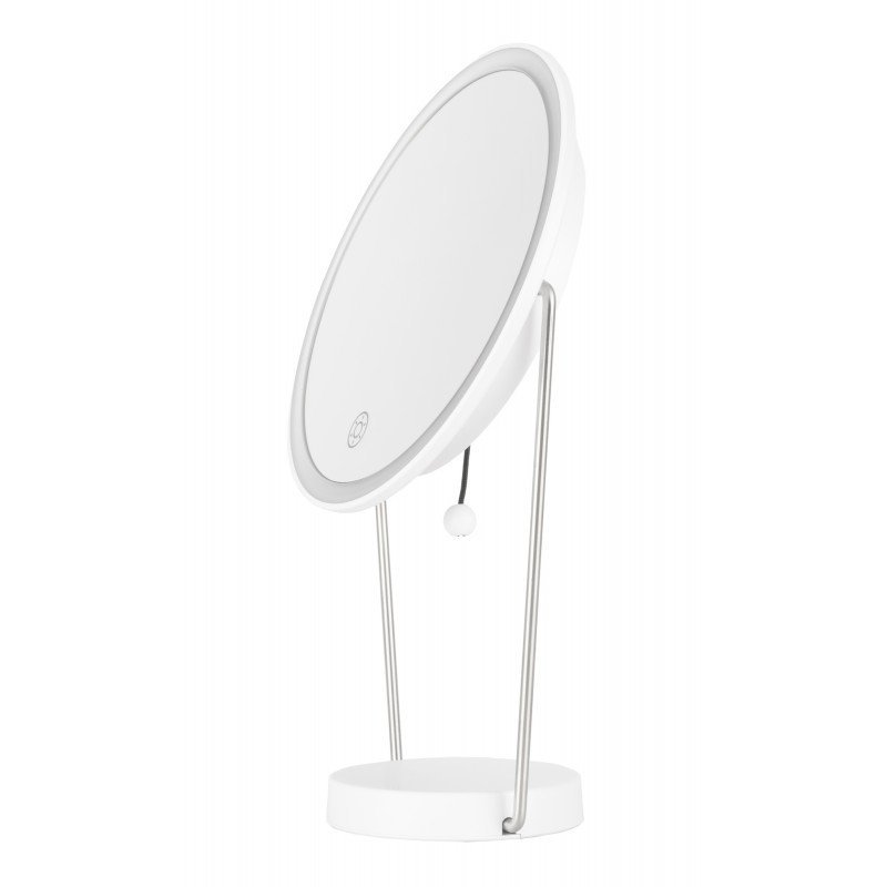 Humanas HS-ML01 Magnifying Makeup Mirror with LED Light, White (3)