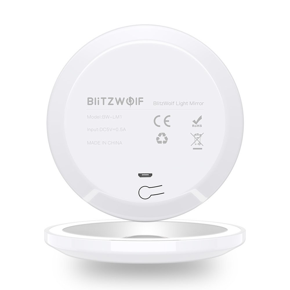 BlitzWolf BW-LM1 Rechargeable Led Mirror Light for Makeup, White (3)