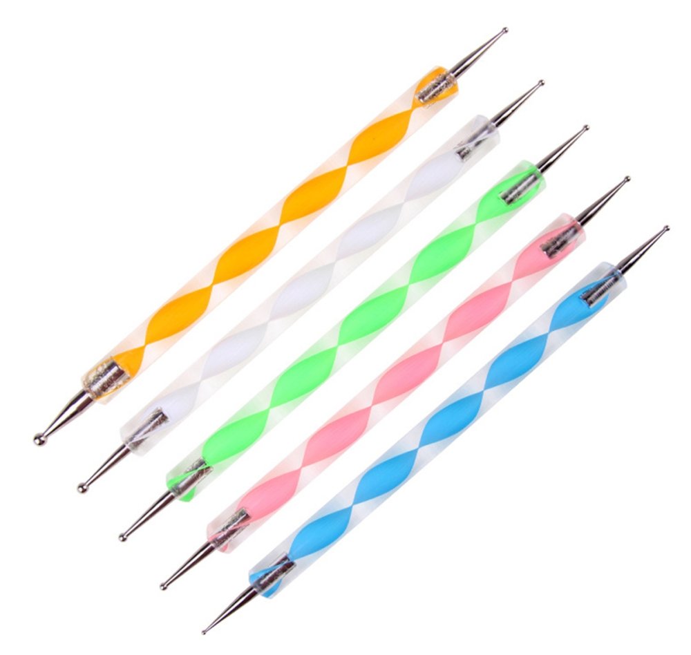 Nail Art Dotting Tools Set, 5 Pcs (1)