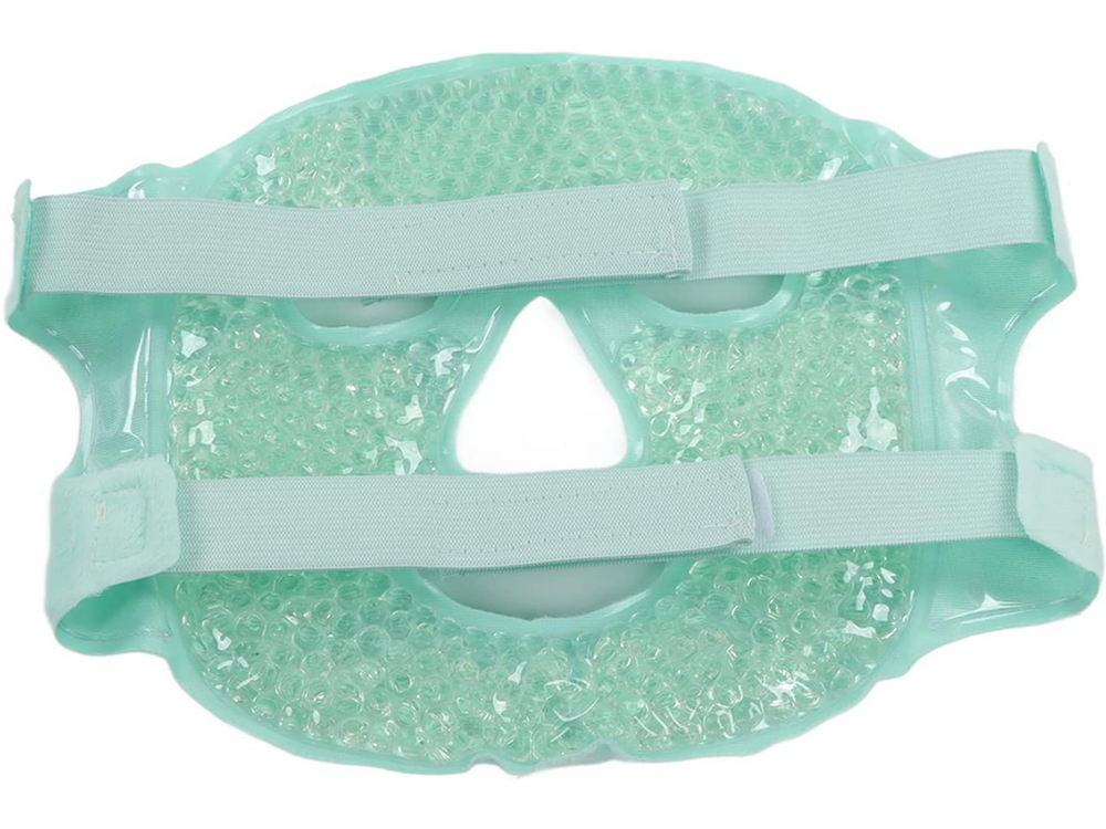 Cooling Gel Face Mask Relaxing Face Compress, Green (0)