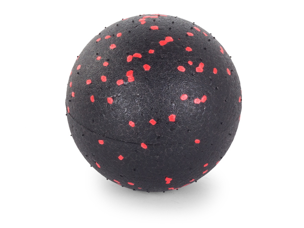 Set of Single Massage Motion Ball and Double Hard Fascial Yoga Fitness Therapy Ball, Mixed Colors (4)
