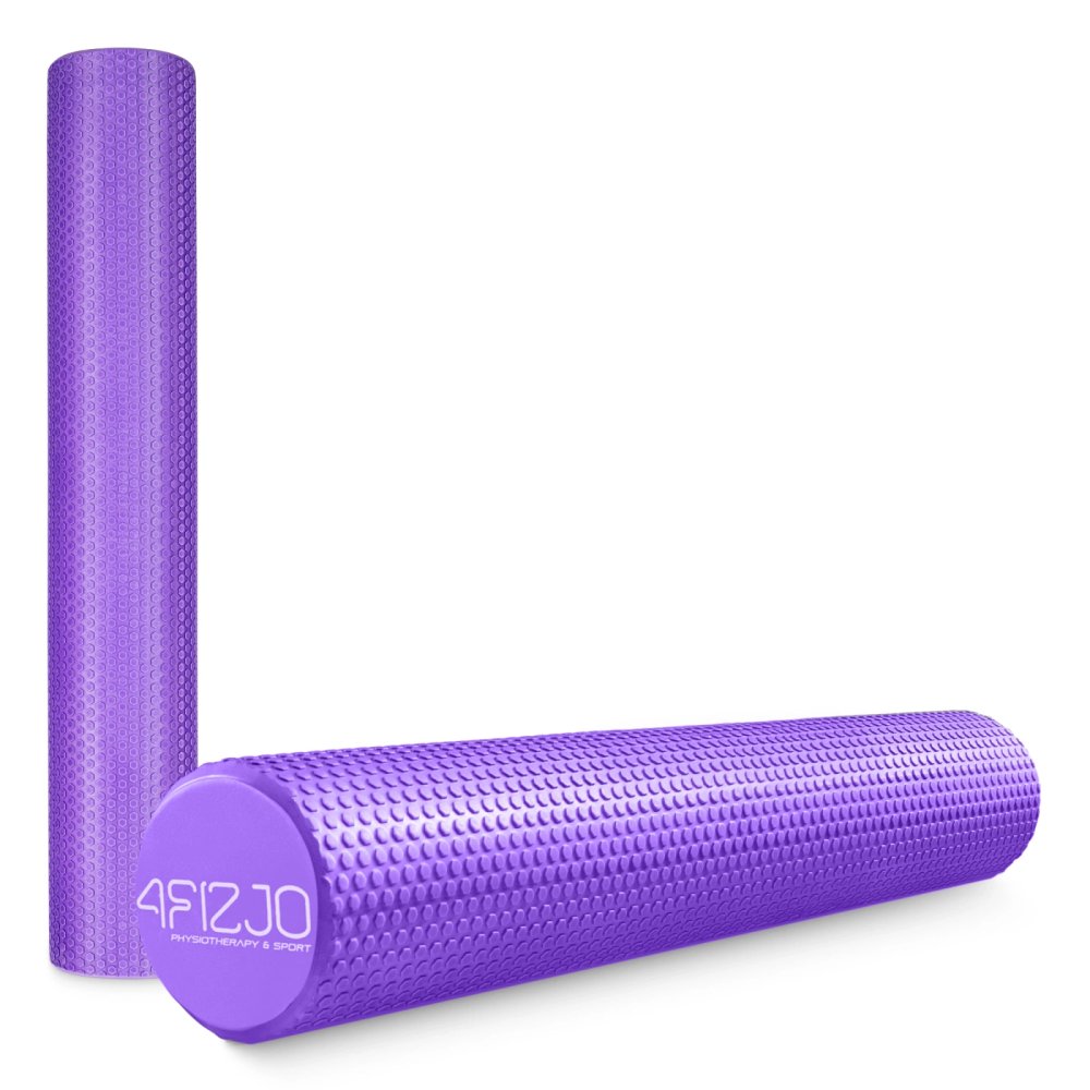 CARE+ Textured Foam Roller for Massage 90 cm, purple (3)