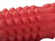 Massage roller for back and legs with bumps, crossfit, yoga, red