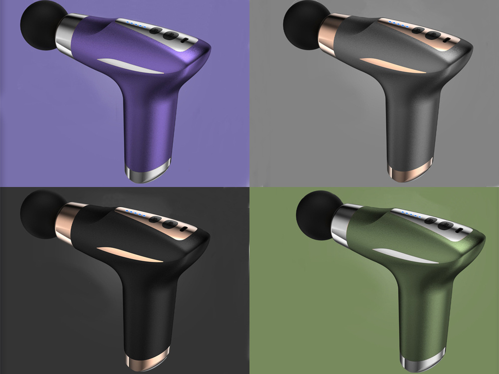 Massage Gun Deep Tissue, Percussion Massager with Heating Function (2)