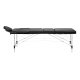 Portable Massage Table Balance 3 Section Aluminum Folding Spa Bed, Black