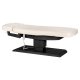 Electric SPA Bed Sillon Relax Massage Table, cream with black base