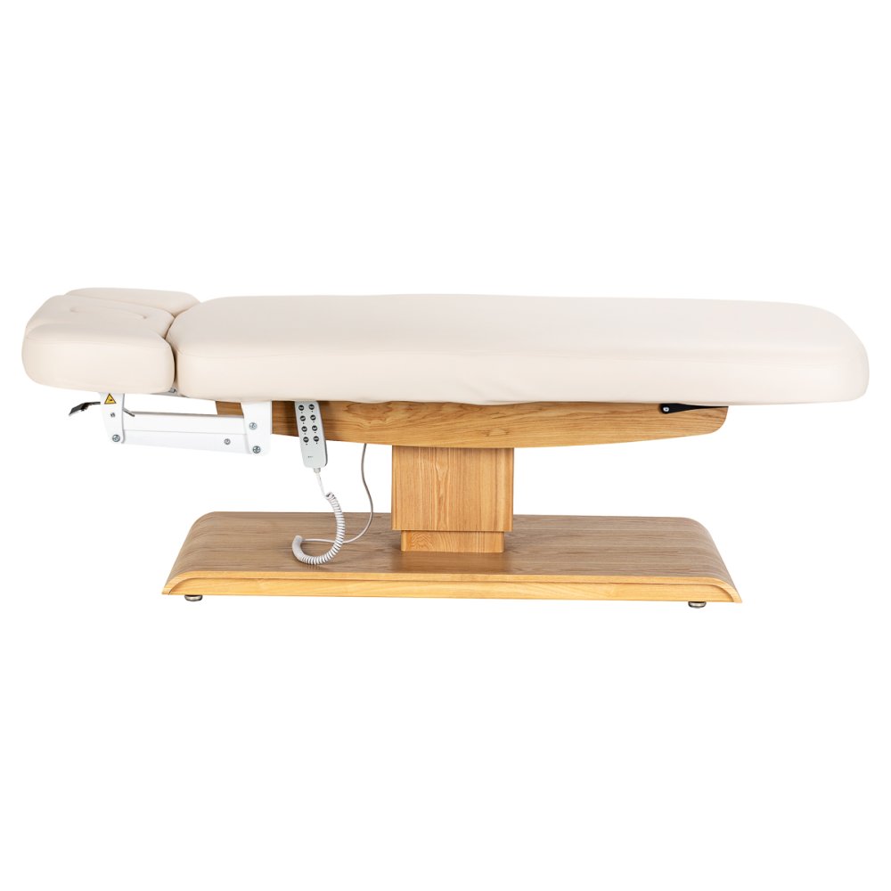 Electric SPA Bed Sillon Relax, cream with light brown base (3)