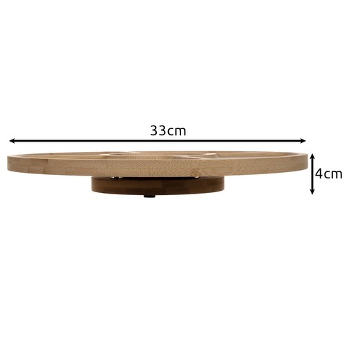 Bamboo Rotating Board Ruhhy 24290 (0)