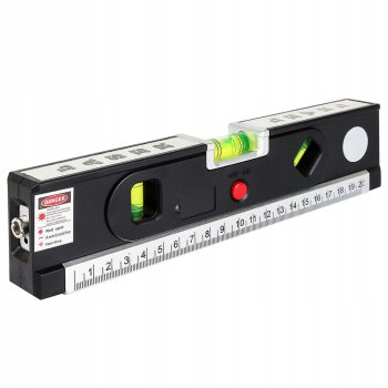 Horizontal Vertical Laser Level LV04 with Measuring Tape Rule