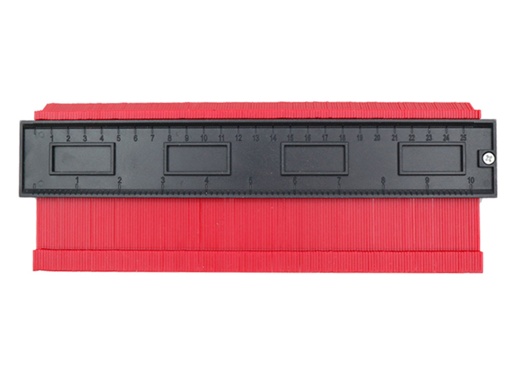 Large Contour Gauge Profile Tool for Shape Duplication XL 27.5 cm, Red (3)