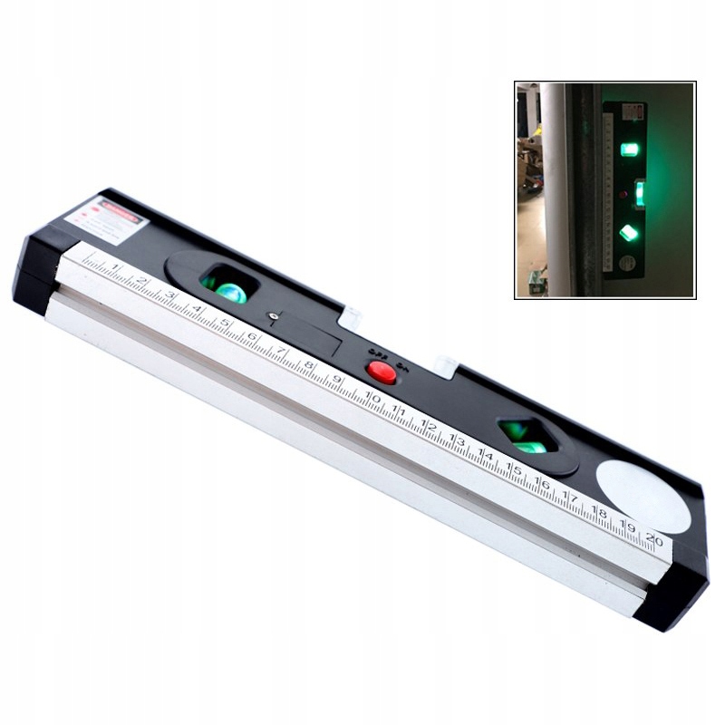 Horizontal Vertical Laser Level LV04 with Measuring Tape Rule (0)