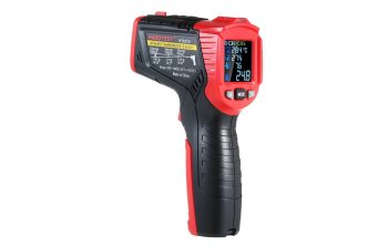 Habotest HT651D Digital Laser Pyrometer and Moisture Meter