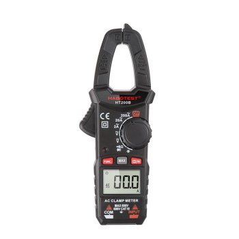 Habotest HT200B Digital Clamp Meter, Black/Red