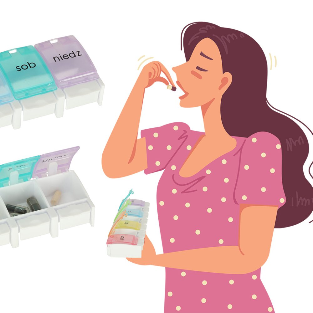 Weekly Pill Organiser Container 7 days (2)