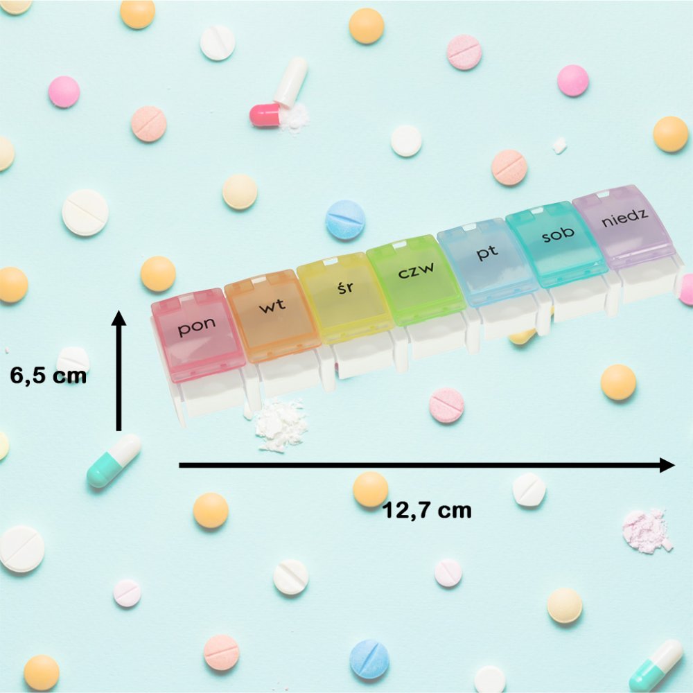 Weekly Pill Organiser Container 7 days (0)
