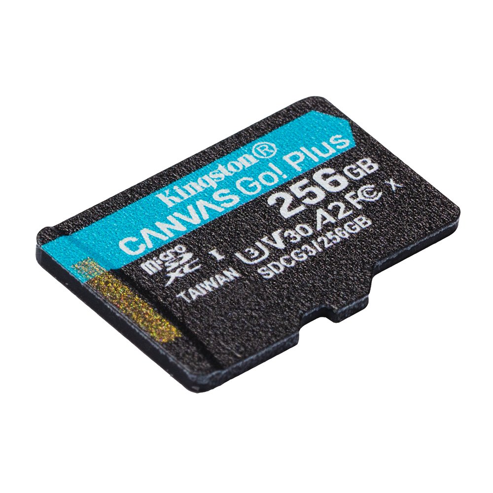 Kingston Canvas Go! Plus 256GB microSD Memory Card (Class 10 UHS-I SDHC 170 MB/s read) + Adapter (0)