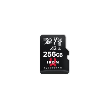 GoodRam IRDM 128GB microSD UHS-I U3 A2 V30 Memory Card with Adapter