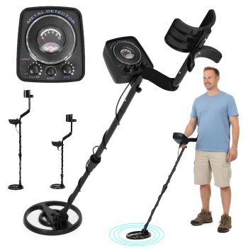 Metal Detector GC-1065 with 2 Modes for Gold, Coins & Treasure Hunting