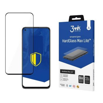 Xiaomi Mi 11 Lite 4G / 5G / 11 Lite 5G NE Black 3MK Hard Glass Max Lite Tempered Fullscreen Protector