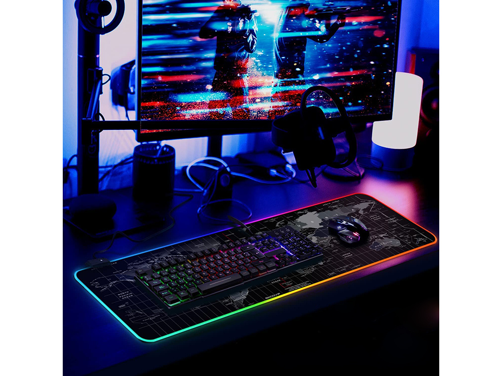 Gaming Led Computer Table Carpet Mat Mouse Pad XXL, 80x30cm (4)