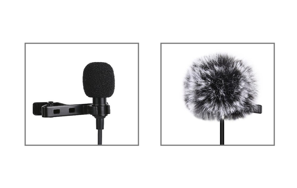 Lavalier Microphone Puluz PU424 3.5mm Jack 1.5m (3)