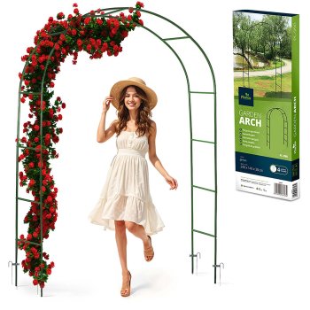 Plonos PL-990 Garden Arch Pergola 240cm - Elegant Outdoor Arbor Structure