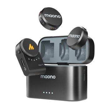 Maono WM650 A2 Wireless Microphone System 2.4GHz 300m Range