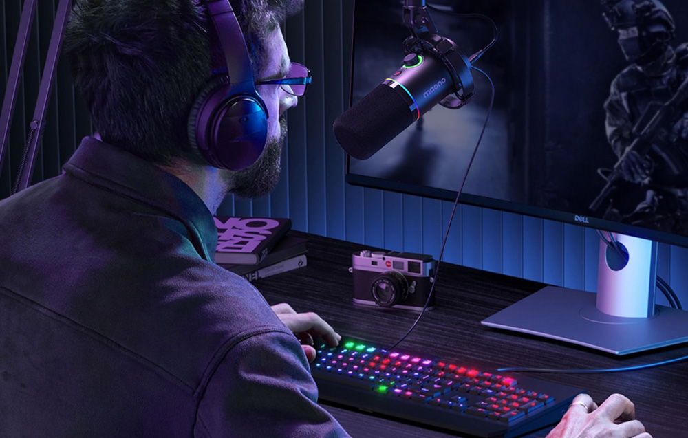 Dynamic Microphone Maono PD200XS (black) (2)