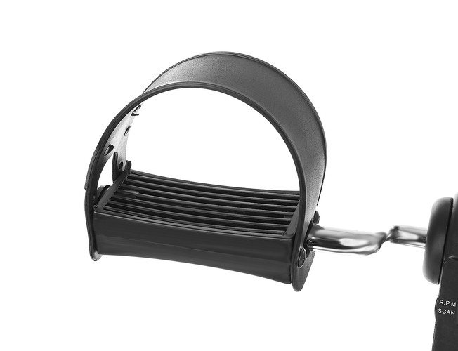 Compact Portable Arm and Leg Pedal Exerciser Mini Rehabilitation Bike with Display (5)