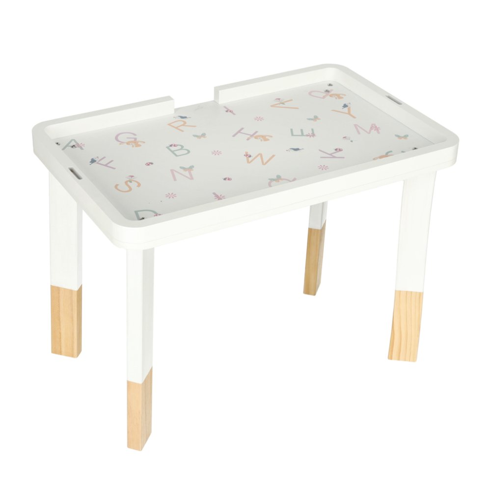 LULILO Montessori Sensory Manipulative Table, Pink (1)