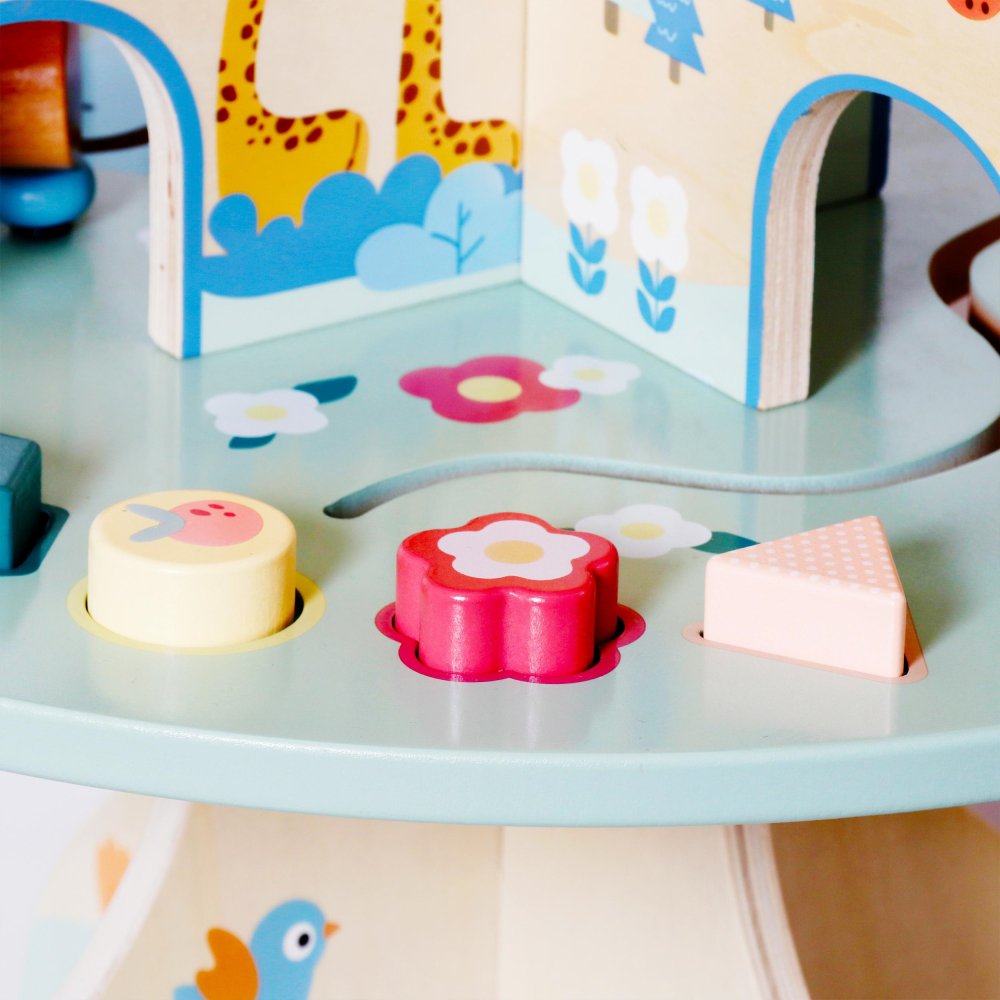 Wooden Activity Tree Educational Learning Table for Toddlers (3)