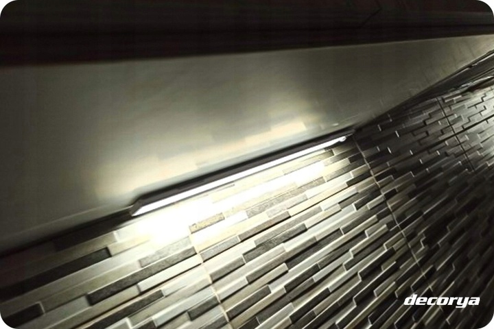 Self Adhesive Wireless LED Lamp Strip Light with Motion Sensor, 20 cm, White (3)