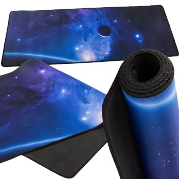 Computer Table Carpet Mat Mouse Pad Cosmos, 30x80cm