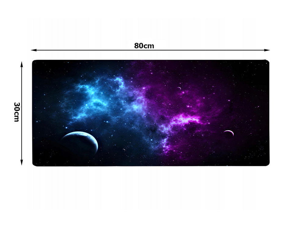 Computer Table Carpet Mat Mouse Pad Cosmos, 30x80cm (0)