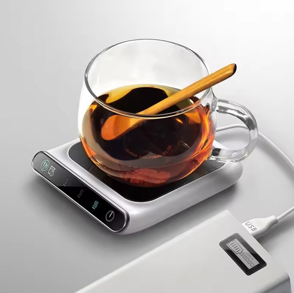 Electric Induction Cofee Cup Mug Heater Warmer (2)