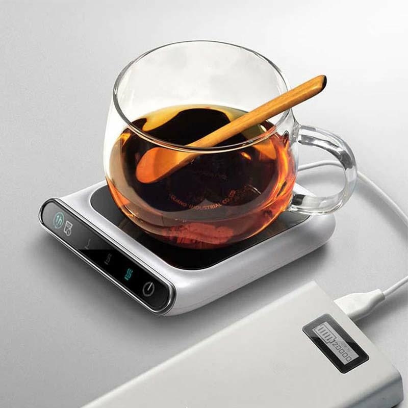 USB Coffee Mug Warmer for Desk with 3 Temperature Settings (0)