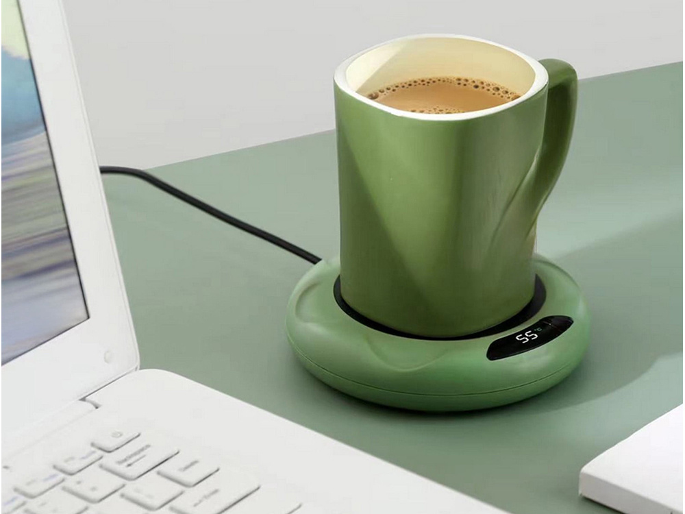 Electric USB Mug Warmer for Desk with Adjustable Temperature Control (3)