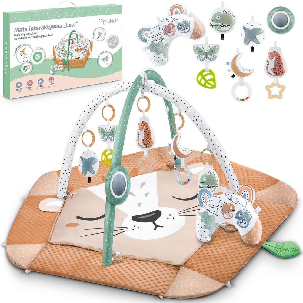 Nukido Baby Interactive Educational Mat, Lion (0)