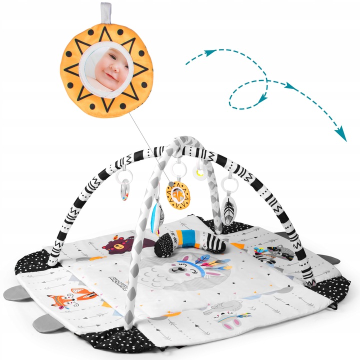 Boho Ricokids Interactive Educational Kids Mat, 110x100cm (2)